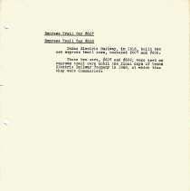 Section 10 - Express Trail Car [607-608] Notes